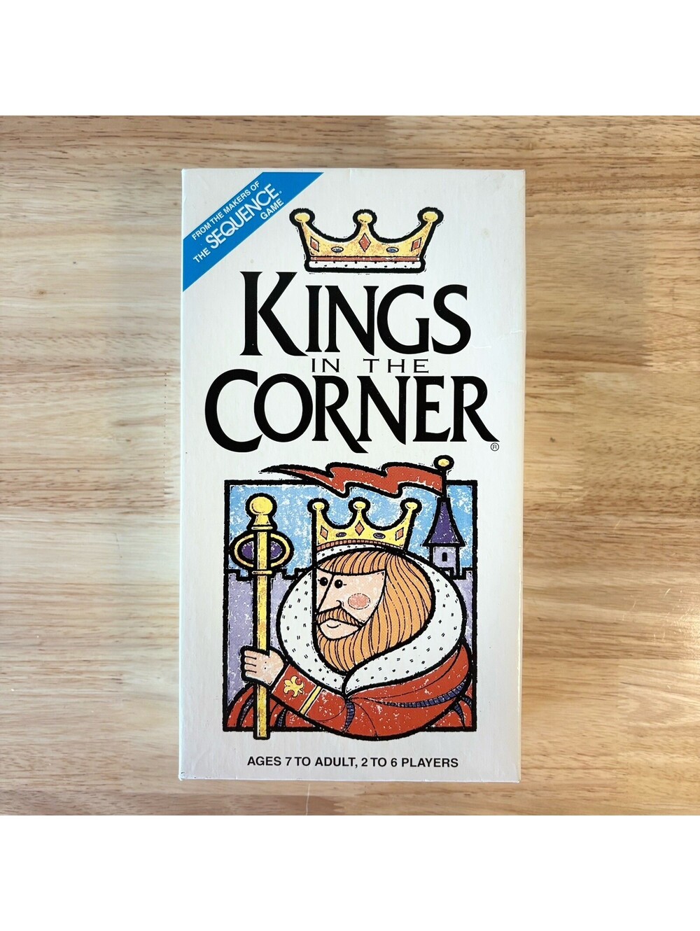 Kings In The Corner Card Game By Jax COMPLETE Family Strategy Game 1996